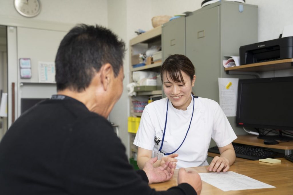 写真：作業訓練の様子1